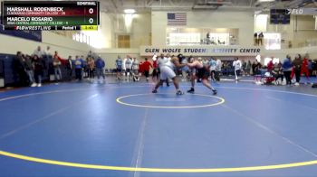 285 lbs Semis & 1st Wrestleback (8 Team) - Marcelo Rosario, Iowa Central Community College vs Marshall Rodenbeck, Clackamas Community College