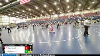 150 lbs 3rd Place Match - Alexis Kirkland, Bonneville Wrestling Club vs Amelia Roennebeck, Syracuse Titans Wrestling