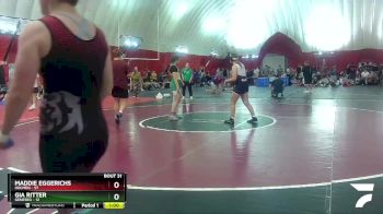 132-144 lbs Round 2 - Maddie Eggerichs, Holmen vs Gia Ritter, Geneseo