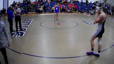 145 lbs Cons. Semi - Jonah Bosch, Beaver County Christian School vs Jordan Titus, West Shamokin