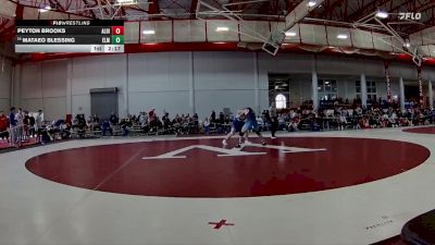 165 lbs Cons. Round 1 - Mataeo Blessing, Elmhurst University vs Peyton Brooks, Albion