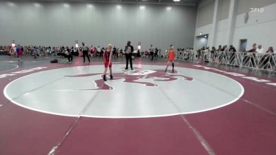 85 lbs Rr Rnd 3 - Brayden Lieberman, The Hunt WC Orange - EL vs Chance Thompson, Top Flight Wrestling Academy - EL