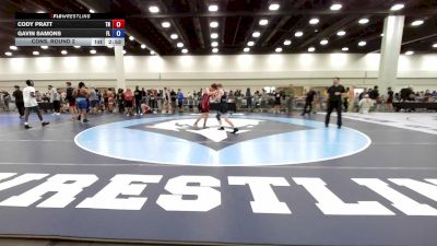 138 lbs Cons. Round 2 - Cody Pratt, TN vs Gavin Samons, FL