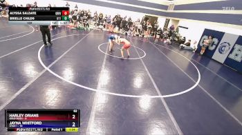 102 lbs Round 1 (6 Team) - Alyssa Saldate, Gold Rush vs Brielle Childs, Utah 1