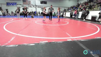 68 lbs Rr Rnd 3 - Aubrey Snyder, Team Tulsa Wrestling Club vs Haidyn Kelly, Wyandotte Youth Wrestling