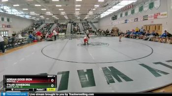 113 lbs Round 1 (8 Team) - Adrian Good Iron, Renegade vs Tyler Haneborg, North Platte