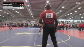 170 lbs Semifinal - Ryder Schulte, AZ vs Akeem Mitchell, NM