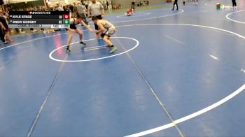 144 lbs Cons. Round 3 - Kyle Stege, Lincoln Northeast vs Drew Godsey, Wray Eagles