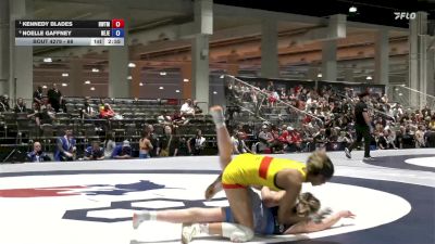 68 lbs Semis - Kennedy Blades, Hawkeye WC/ Titan Mercury Wrestling Club (TMWC) vs Noelle Gaffney, New Jersey