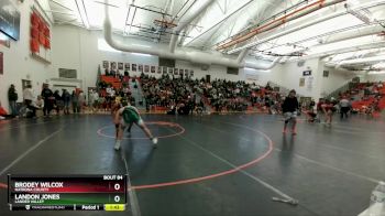 150 lbs Semifinal - Landon Jones, Lander Valley vs Brodey Wilcox, Natrona County