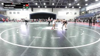157 lbs Semifinal - Victor Jacinto, Life University vs Pablo Macias, Campbell University