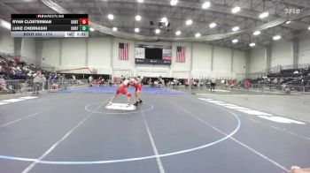 174 lbs Semifinal - Luke Chernaski, Cortland vs Ryan Closterman, Cortland