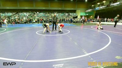 95 lbs Consi Of 16 #2 - Jakobey Seimears, Mat Monsters vs Kaden Aguayo, Team Champs