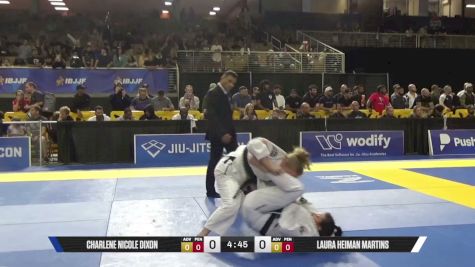 Laura Heiman Martins vs Charlene Nicole Dixon 2026 Pan Jiu Jitsu IBJJF Championship