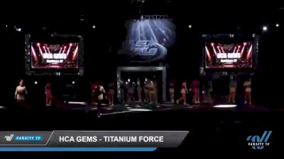 HCA Gems - Titanium Force [2022 L3 Junior - Medium Day 1] 2022 The U.S. Finals: Louisville