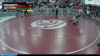 120 lbs Quarterfinal - Orion Cervera, Basic vs Evan Slaughter, Cimarron Memorial