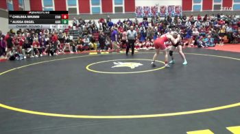 130 lbs Champ. Round 2 - Chelsea Brumm, Saint Ansgar vs Alissa Engel, Algona