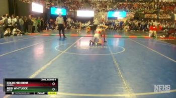 AA - 132 lbs Cons. Round 1 - Reid Whitlock, Butte vs Colin Mehrens, Helena