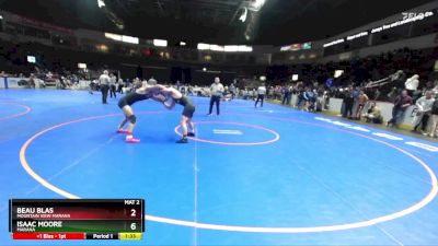 144 lbs Semifinal - Isaac Moore, Marana vs Beau Blas, Mountain View Marana