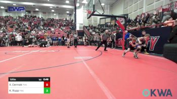 52 lbs 3rd Place - Xander Cermak, Perry Wrestling Academy vs Kellen Rupp, Perry Wrestling Academy