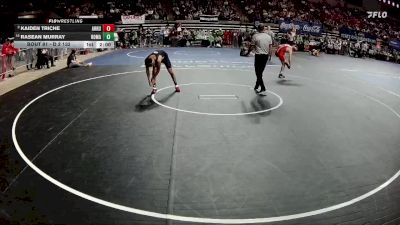 D 2 132 lbs Champ. Round 2 - Rasean Murray, New Orleans Military & Maritime vs Kaiden Triche, Archbishop Rummel