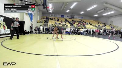 120 lbs Rr Rnd 3 - Meria McPhetters, Inola vs Faith Humble, Sand Springs Girls