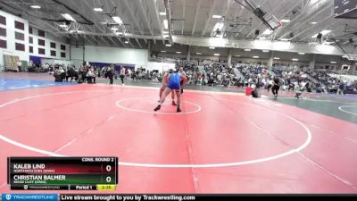 197 lbs Cons. Round 2 - Kaleb Lind, Northwestern (Iowa) vs Christian Balmer, Briar Cliff (Iowa)