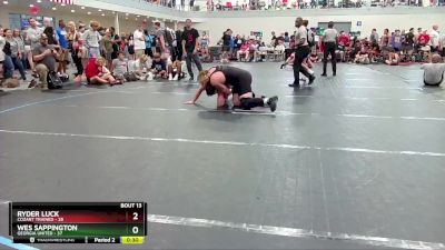 285 lbs Round 5 (6 Team) - Ryder Luck, Cozart Trained vs Wes Sappington, Georgia United