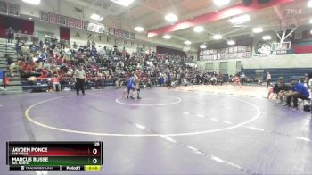 126 lbs Cons. Round 3 - Jayden Ponce, San Diego vs Marcus Busse, Del Norte