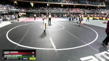 5A 150 lbs Champ. Round 1 - Jadyn Johnson, Melissa vs Antonio Guitierrez, San Antonio Highlands