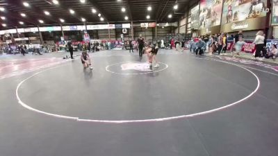 112 lbs 5th Place Match - Luke Becker, Pursuit vs Zane Levtzow, Faulkton Trojans