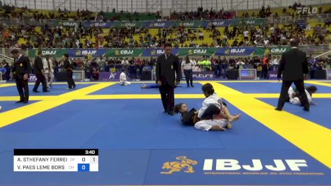 ANDRESSA STHEFANY FERREIRA SANTI vs VALENTINA PAES LEME BORSATO 2023 Brasileiro Jiu-Jitsu IBJJF