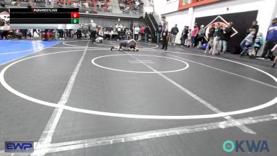 Quarterfinal - Harbor Hicks, Sallisaw Takedown Club vs Channing Davidson, Roland Youth League Wrestling