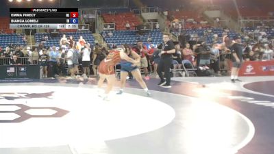 170 lbs Champ. Rd Of 128 - Emma Finecy, Nebraska vs Bianca Lomeli, Indiana