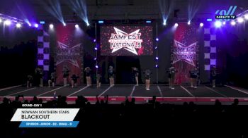 Newnan Southern Stars - Blackout [2025 L2 Junior - D2 - Small - D Day 1] 2025 JAMfest Cheer Super Nationals