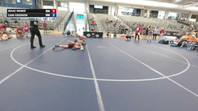 132 lbs Isaac Weber, Wisconsin vs Cain Crosson, Iowa