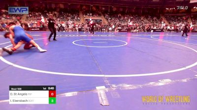 115 lbs Consi Of 16 #2 - Dalton St Angelo, PSF Wrestling vs Isaiah Ebersbach, OCRTC