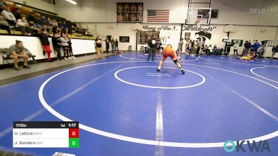 170 lbs Rr Rnd 4 - Hunter Leblue, BAWC vs Jescee Sanders, Salina Wrestling Club