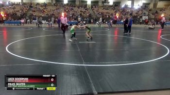 80 lbs Champ. Round 1 - Jack Goodman, Minion Training Center vs Miles Skates, Irish Pride Wrestling Academy