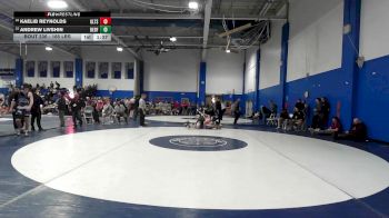 165 lbs Consi Of 8 #1 - Kaelib Reynolds, Greater Lawrence vs Andrew Livshin, Bedford/AB