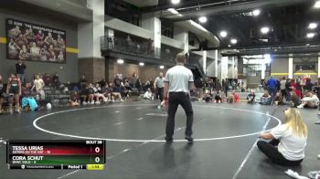 118 lbs Round 5 (16 Team) - Tessa Urias, Sisters On The Mat vs Cora Schut, BVWC Gold