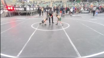 46 lbs Round Of 16 - Cayson Melo, Vasky Bros vs Noah Ohm, Gold Rush Wrestling