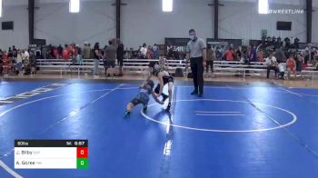 60 lbs Consolation - Josiah Bilby, South Central Punishers vs Armond Goree, Pin King All Stars