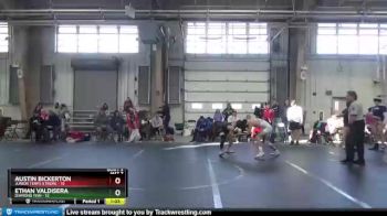 96 lbs Round 2 (4 Team) - Austin Bickerton, Junior Terps Xtreme vs Ethan Valdisera, Diamond Fish