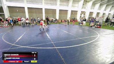 106 lbs Champ. Round 1 - Rocco Gannon, WA vs Conner Holman, UT