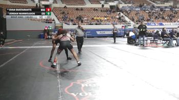 146-D3 Champ. Round 1 - Evan Bustamante, Walden Grove High School vs Jordan Marmolejos, Crismon High School