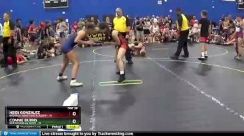 108 lbs Round 5 (6 Team) - Heidi Gonzalez, Hastings Wrestling Academy vs Connie Burns, Untouchables White