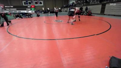 235 lbs 5th Place Match - Malia Tini, Westmoore vs Hali Windes, Fort Osage