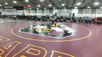 125 lbs Champ. Round 2 - Aurora Monroe, Palmer Ridge vs Bailee Smith, Cheyenne East