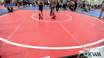 61 lbs Semifinal - Clayton Wardlow, Heat vs Cooper Pulliam, Skiatook Youth Wrestling